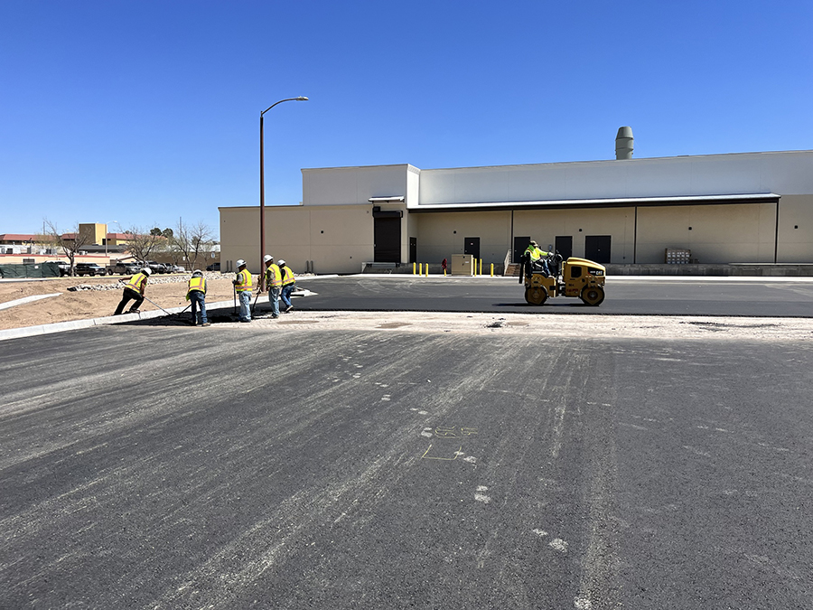 Las Cruces Aquatic Center construction