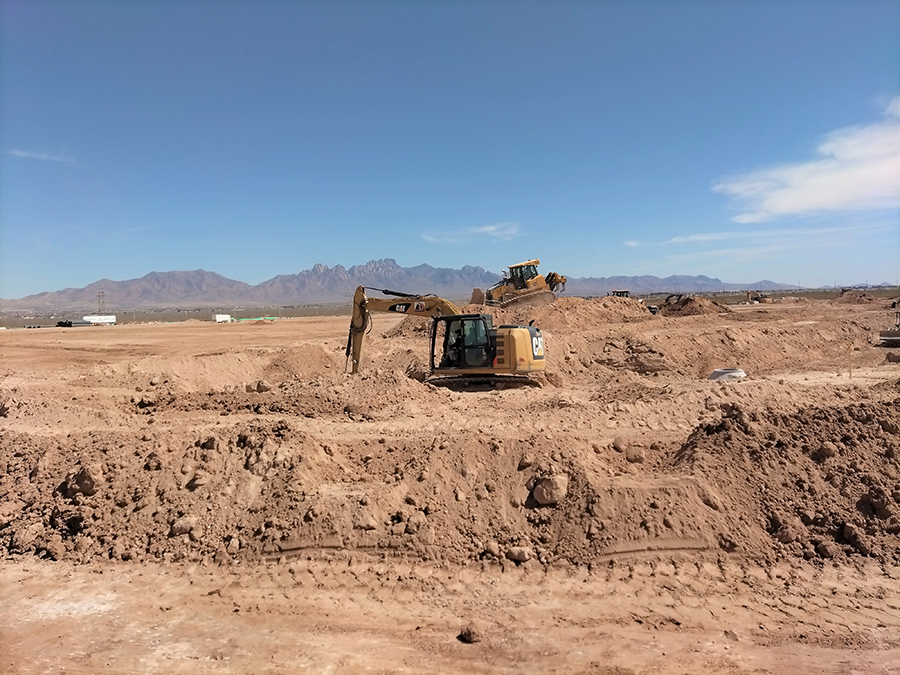 Metro Verde Arcadia construction site