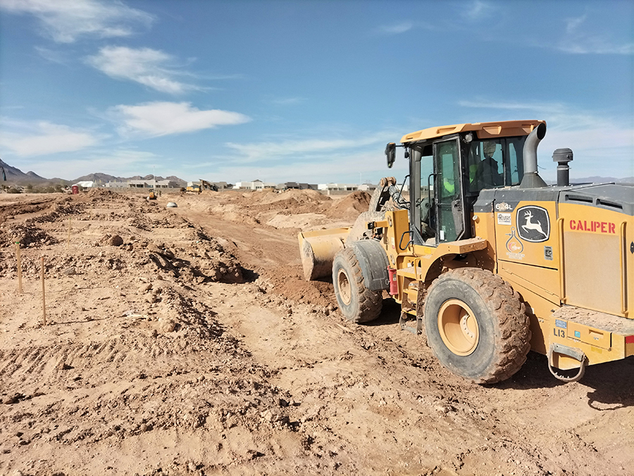 Metro Verde Arcadia construction site