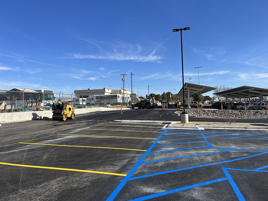Las Cruces Aquatic Center construction