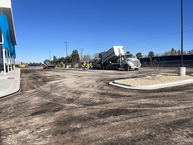 Las Cruces Aquatic Center construction