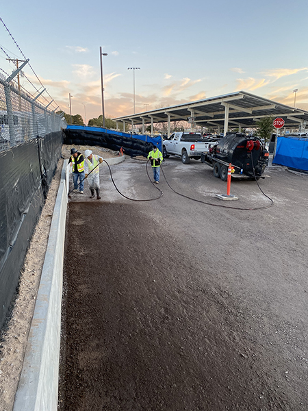 Las Cruces Aquatic Center construction