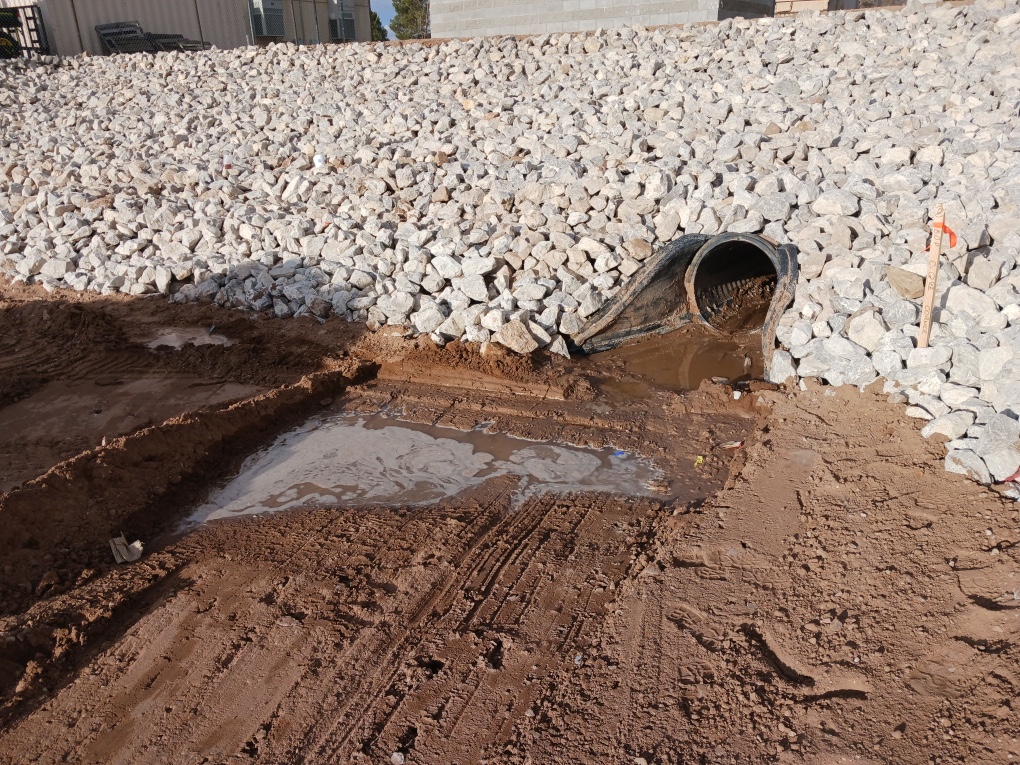 Las Cruces Aquatic Center construction