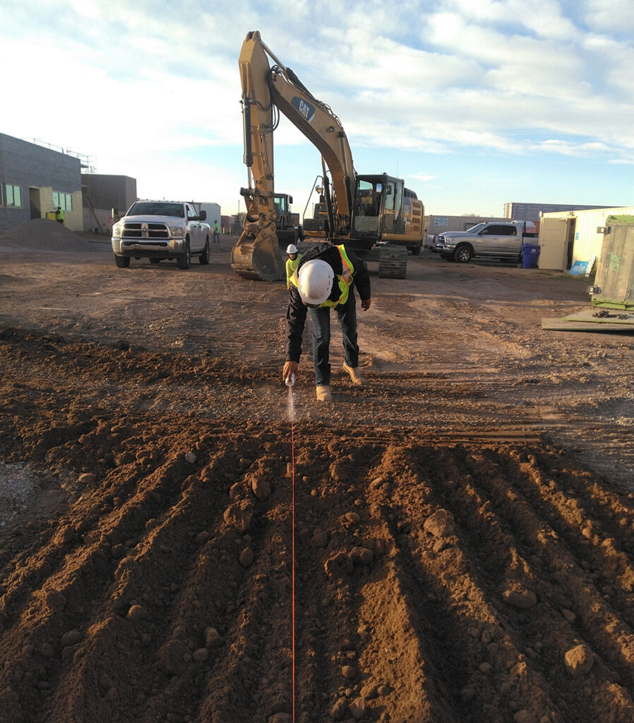 Casa de Peregrino construction site